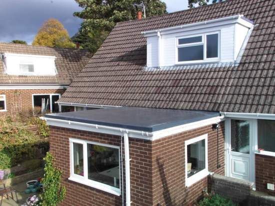 Flat roofing after Holdsworth Roofing